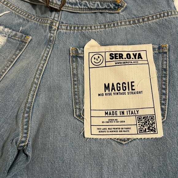 SER.O.YA Maggie Mid Rise Vintage Straight Jeans - Picture 5 of 13